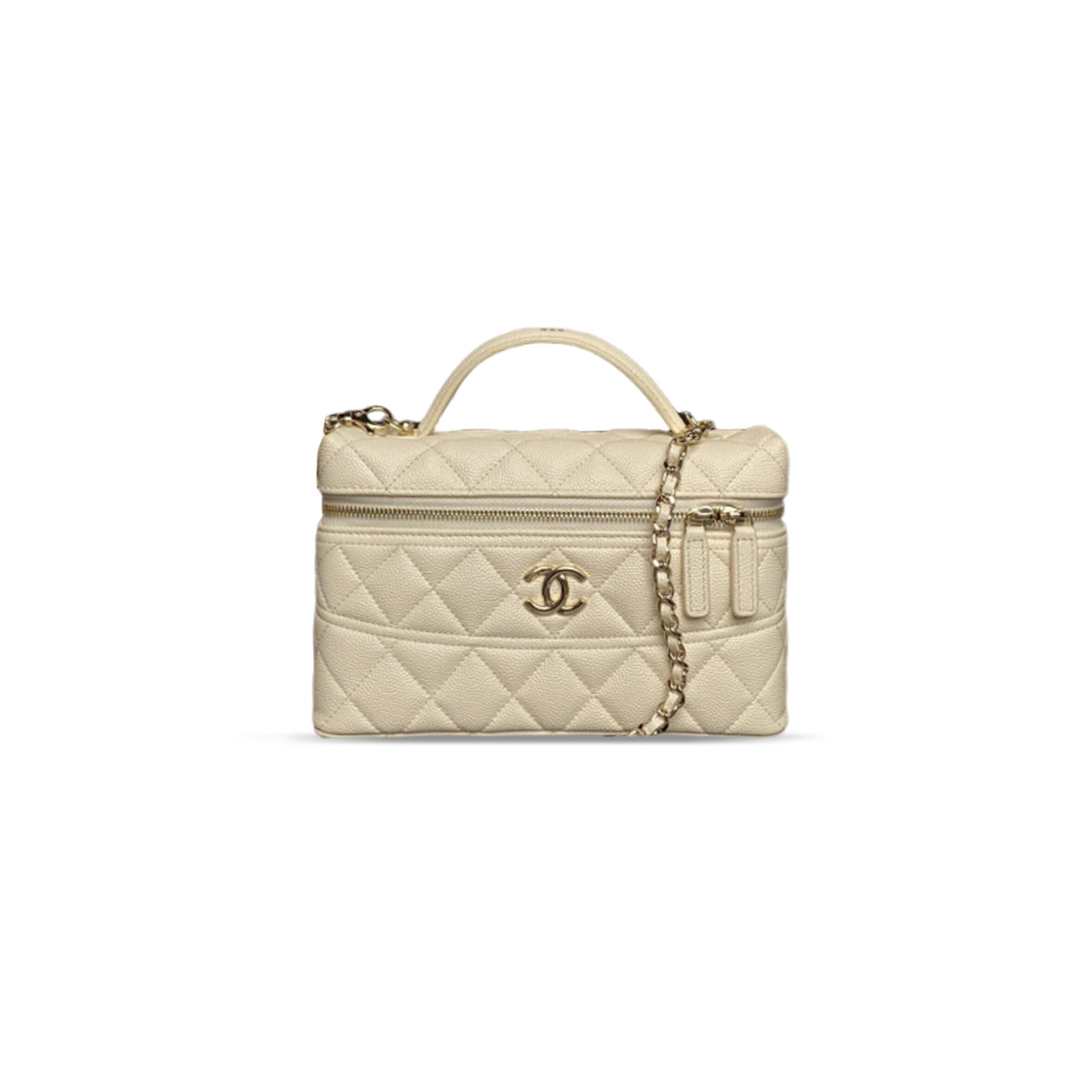 CHANEL MASTER 25C LUNCH BOX BAG CHAIN CLUTCH BAG AP4407 (19.5*17*5cm) 